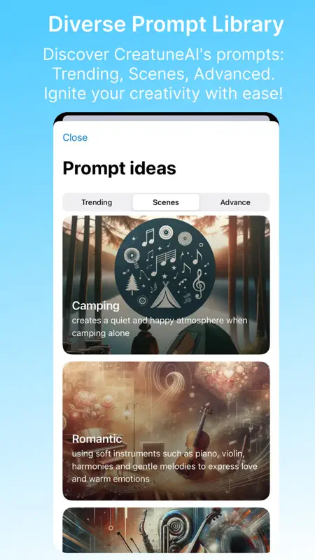 CreatuneAI screenshot 2 of 3