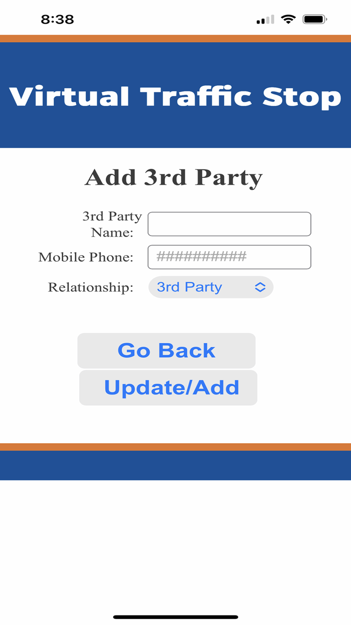 Virtual Traffic Stop