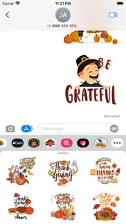thanksgiving story stickers iphone screenshot 3
