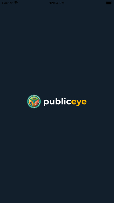 Public Eye - Official BTP App Screenshot
