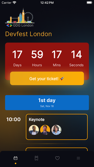 Devfest London Screenshot