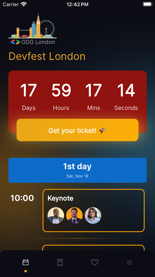 #1. Devfest London (iOS) 由: Suprtech Ltd