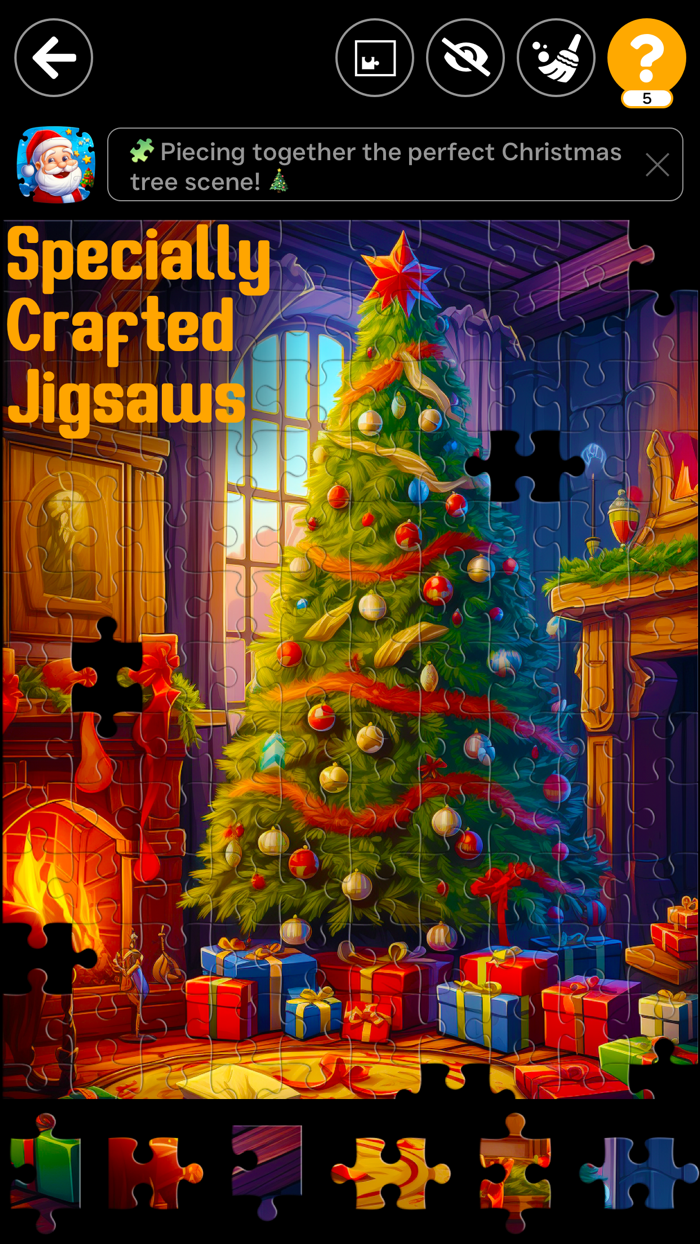 Magic Santa Jigsaw Puzzles