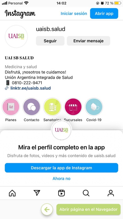 SB Salud Screenshot