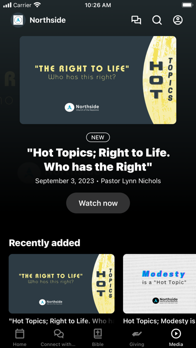 Northside Naz Church Screenshot