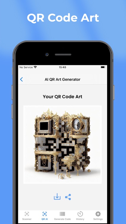 QR code Reader AI Art Creator