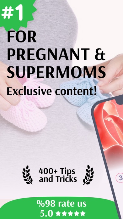 Pregnancy Tracker – Supermoms Screenshot