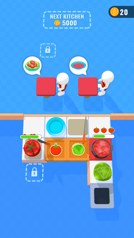#1. Hyper Cook (iOS) Por: Danyil Filippov