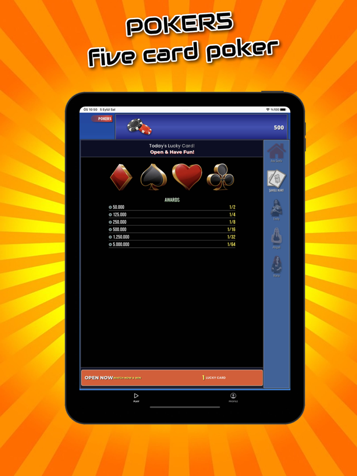 POKER5 Five Card Poker