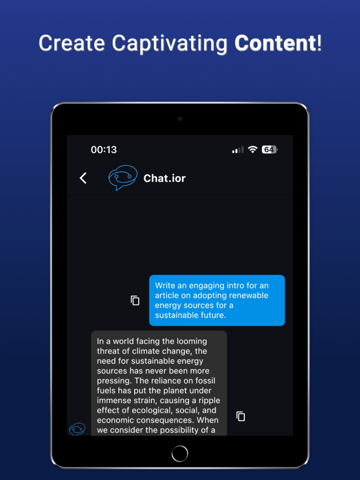 Chat.ior - Smart AI Chatbot