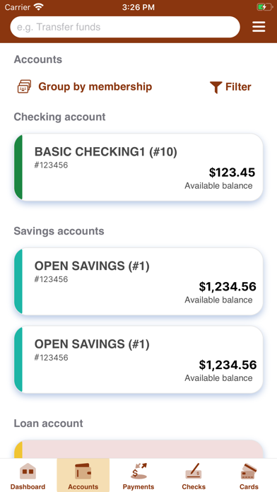 Marshfield Medical CU Screenshot