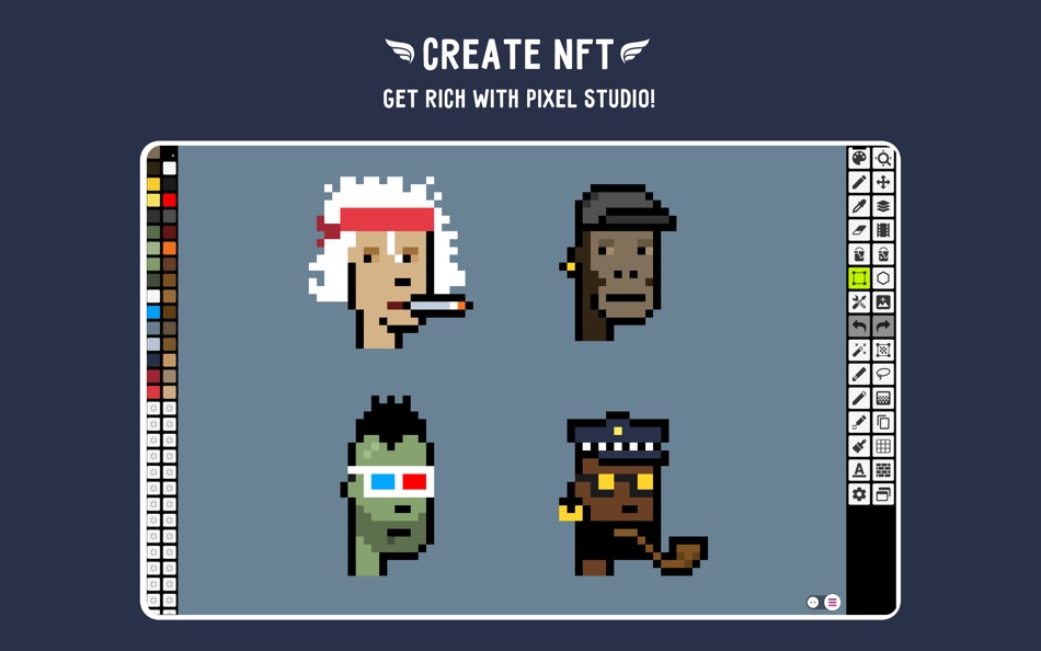 #3. Pixel Studio for pixel art (macOS) 由: Farida Yarullina