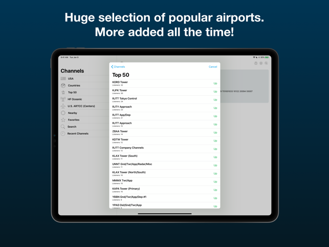 LiveATC Air Radio Screenshot