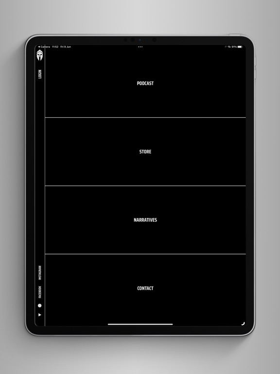 Bassiani iPad screenshot 2 - Lifestyle app