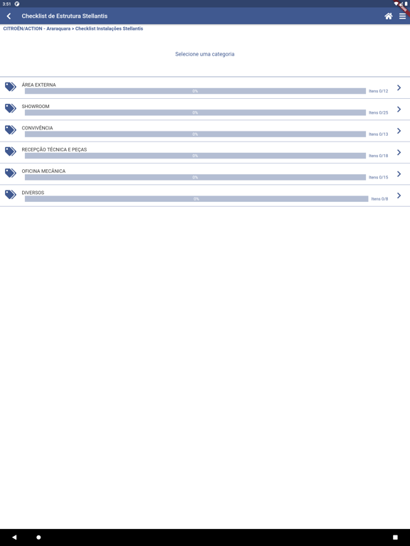 Screenshot #5 pour Checklist Estrutura Stellantis
