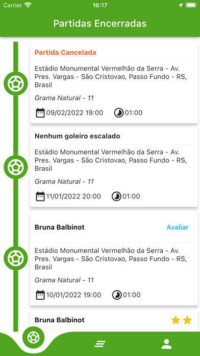 CR1 Goleiros Screenshot