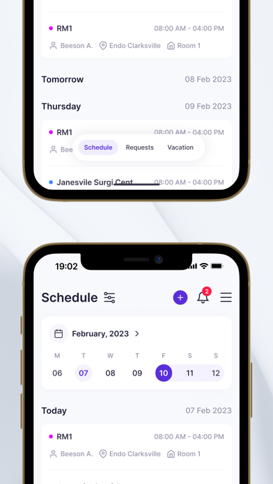 Screenshot #3 pour Anesthesia Scheduler