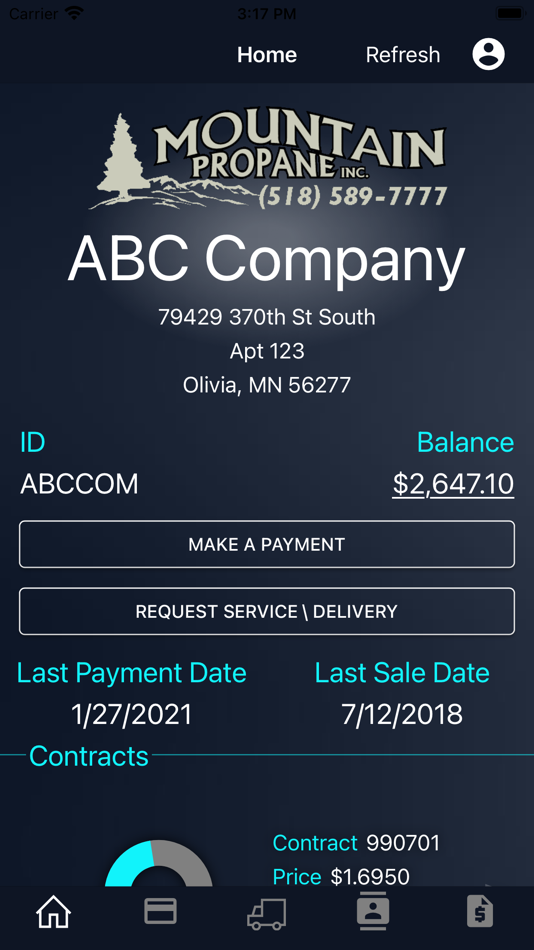 #2. Mountain Propane Inc. (iOS) بواسطة: Rural Computer Consultants, Inc.