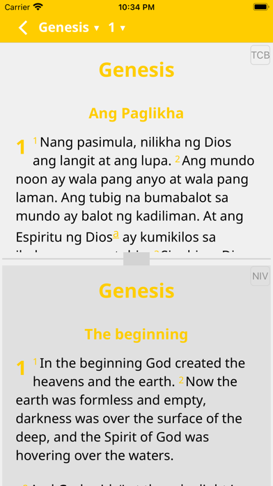 Tagalog Contemporary Bible Screenshot