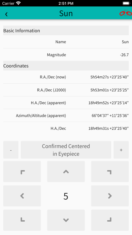 #5. Acuter Sky (iOS) 由: Jiangsu Mark Optoelectronic Instrument Co., Ltd