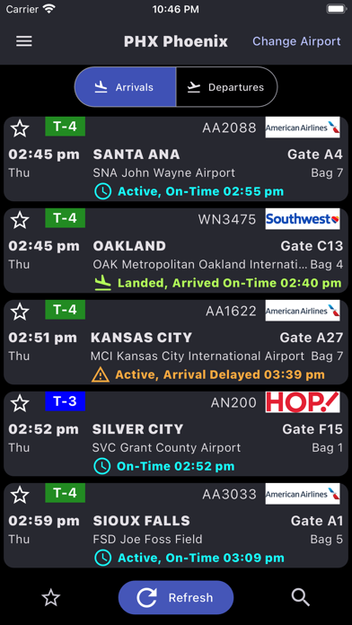 Phoenix Sky Harbor Airport Screenshot