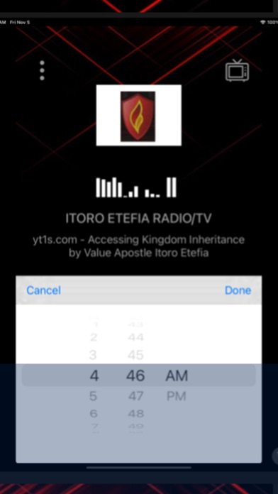 Itoro Etefia Radio/TV Screenshot