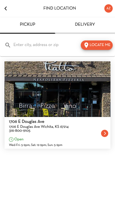 Piatto Pizzeria Screenshot