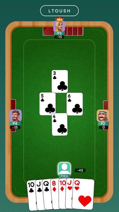 Trix Sheikh El Koba Card Game Screenshot