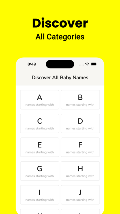 Baby Name Generator: Baby Name Screenshot
