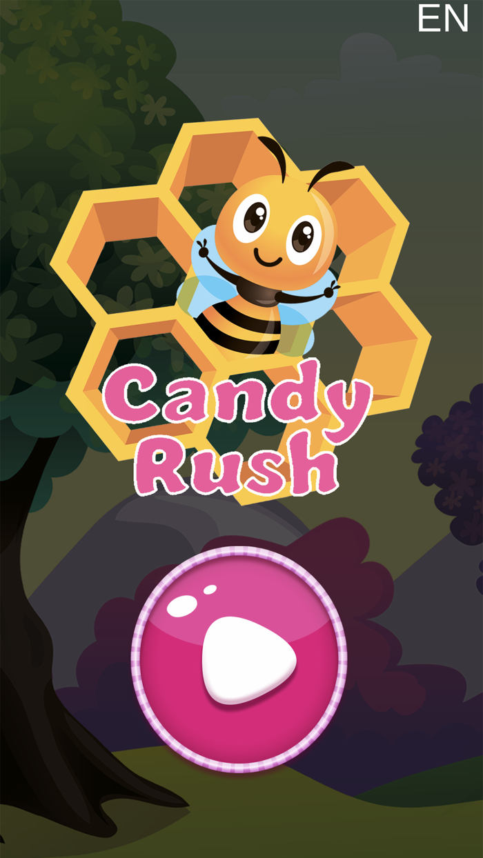 Bee Rush Match 3 Candy Puzzle