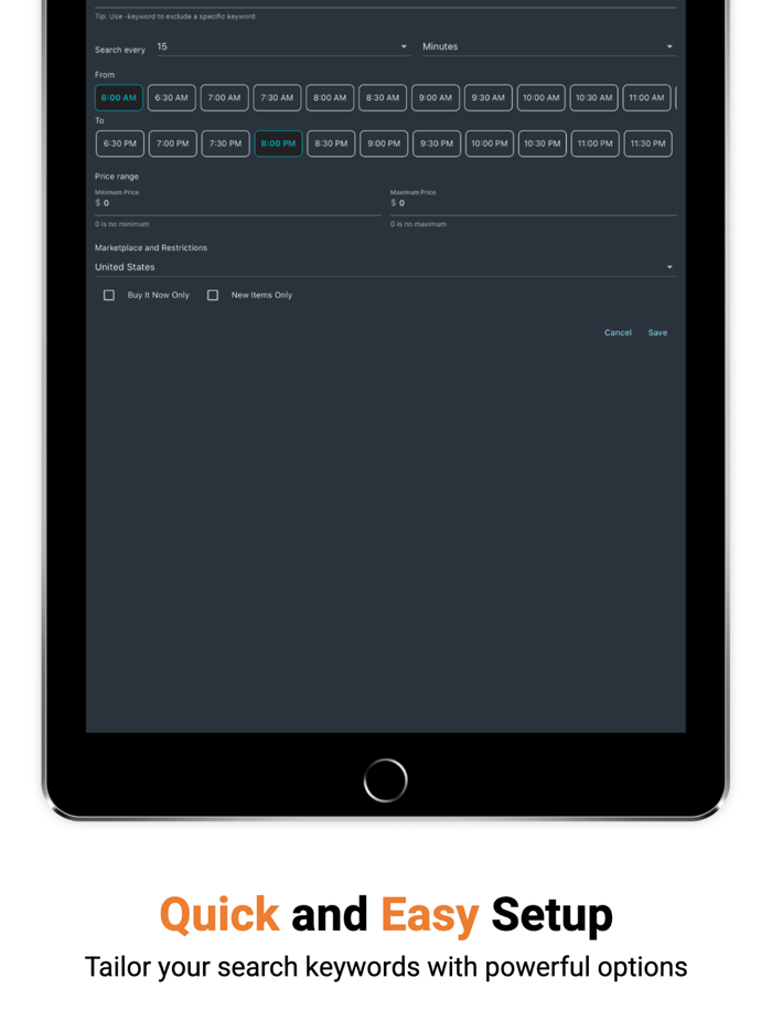 Baylert - eBay Alerts