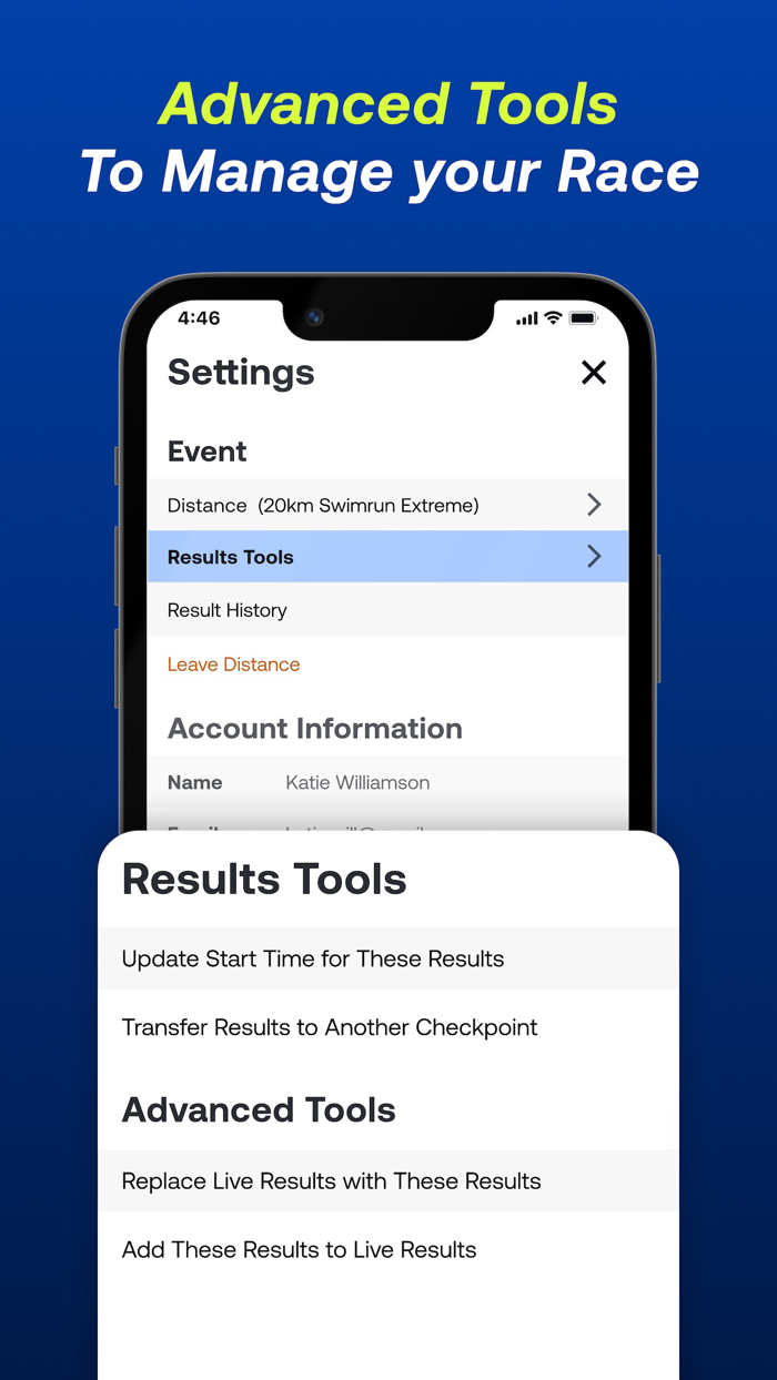 RaceID Timing for Organizers