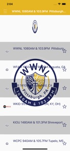 WWNL AM1080 & FM103.9 Radio screenshot #1 for iPhone