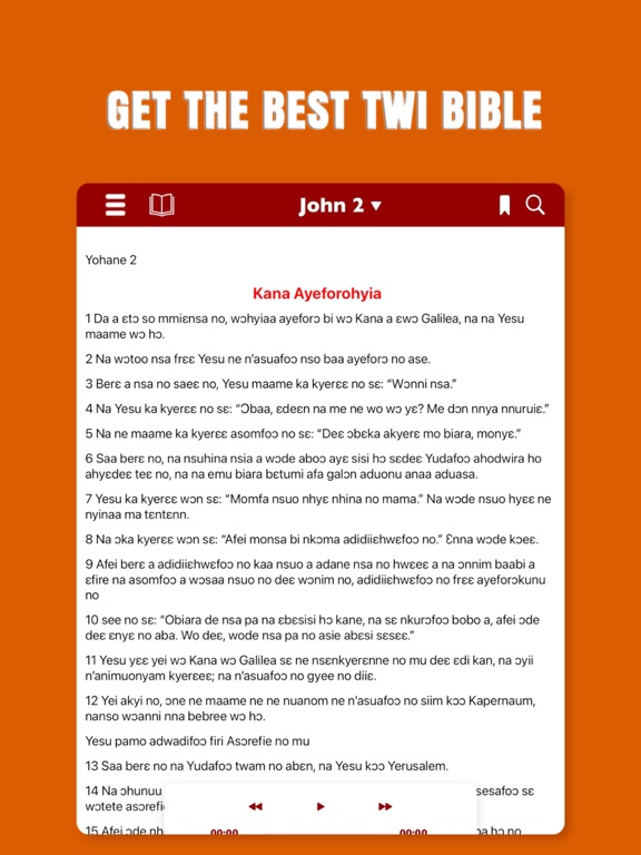 Screenshot #5 for Twi Bible: Asante Listen Audio