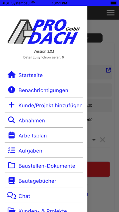 Screenshot #1 pour Meine Pro Dach GmbH