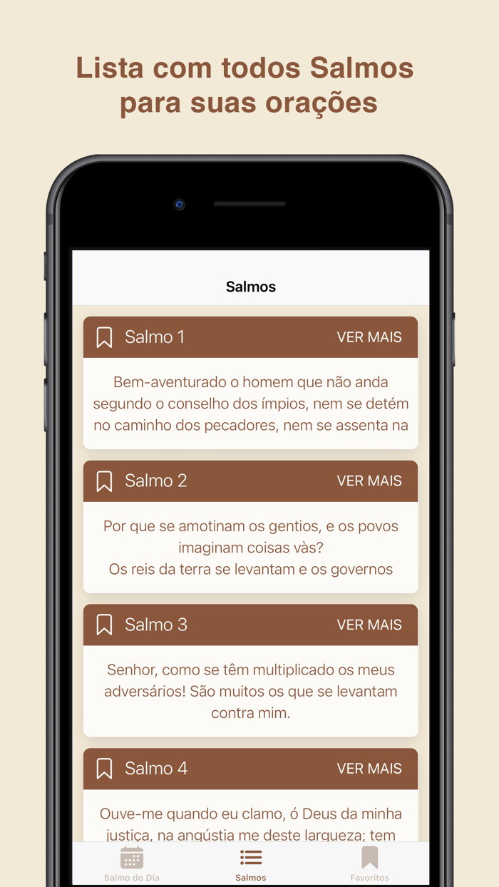 Salmo do Dia - Livro de Salmos