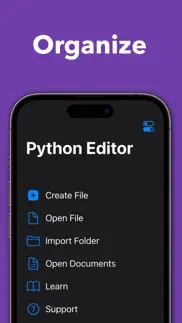 How to cancel & delete python editor app 3