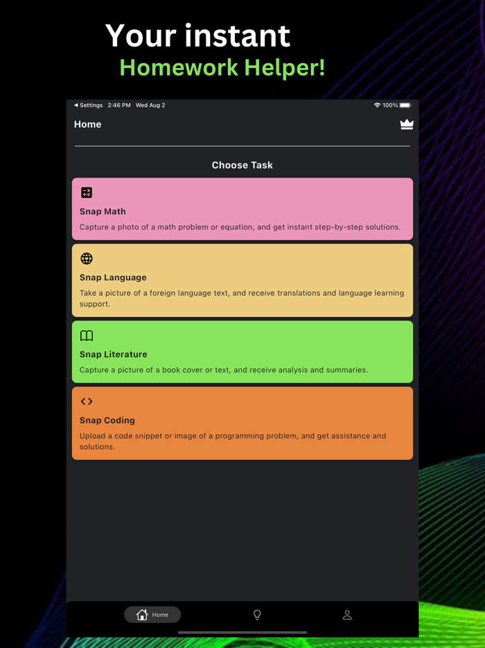 SnapSmartAI Homework Guru
