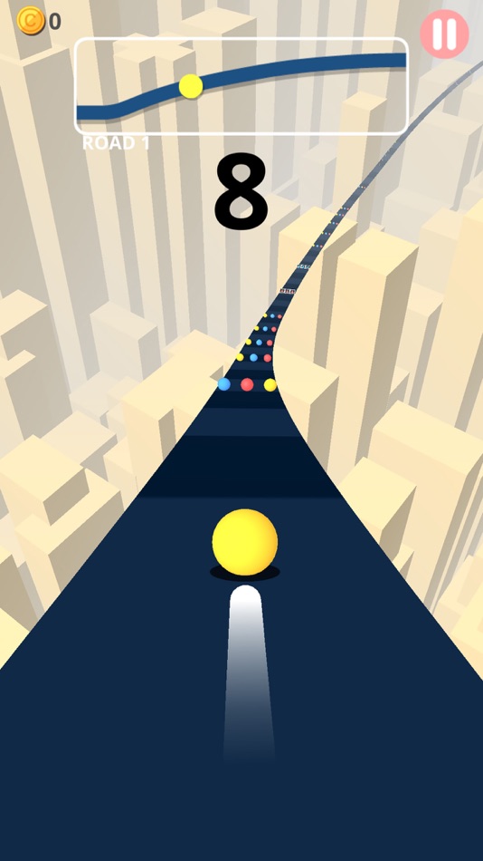 #3. ChromaDash : Roll with Colors (iOS) 由: Hoa Dang