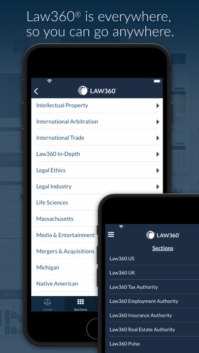 Law360 Legal News & Analysis Screenshot