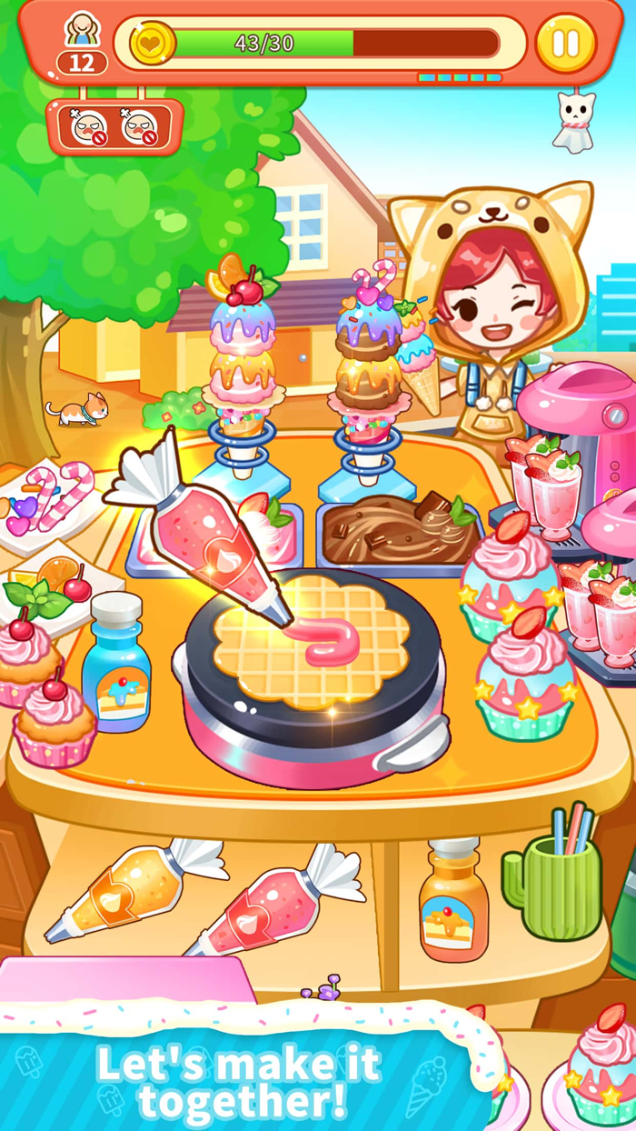 Ice Cream Shop-Cooking games