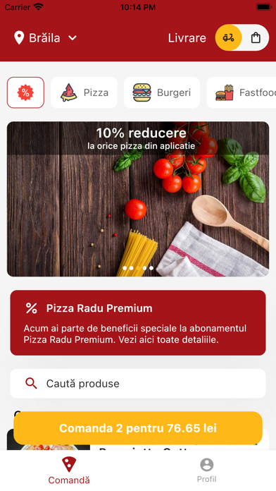Pizza Radu Screenshot