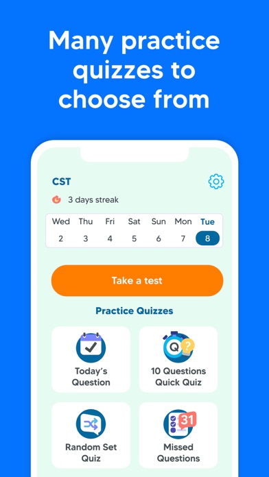 CST Surgical Technologist Exam Screenshot