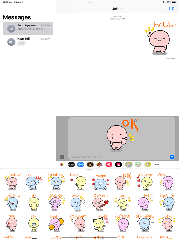 Screenshot #6 pour Hello Chip Stickers Pack
