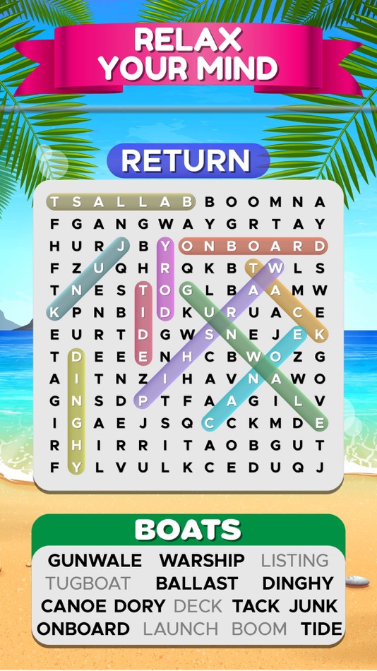 #3. Word Search Games: Wordscapes (iOS) By: Muhammad Tufail Noor