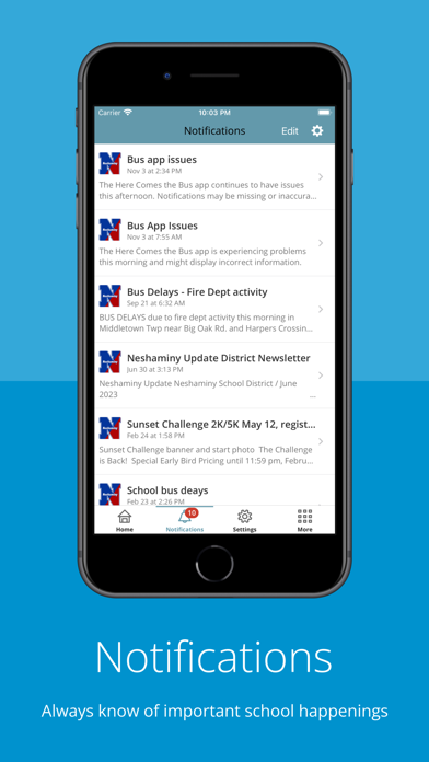 Neshaminy School District Screenshot