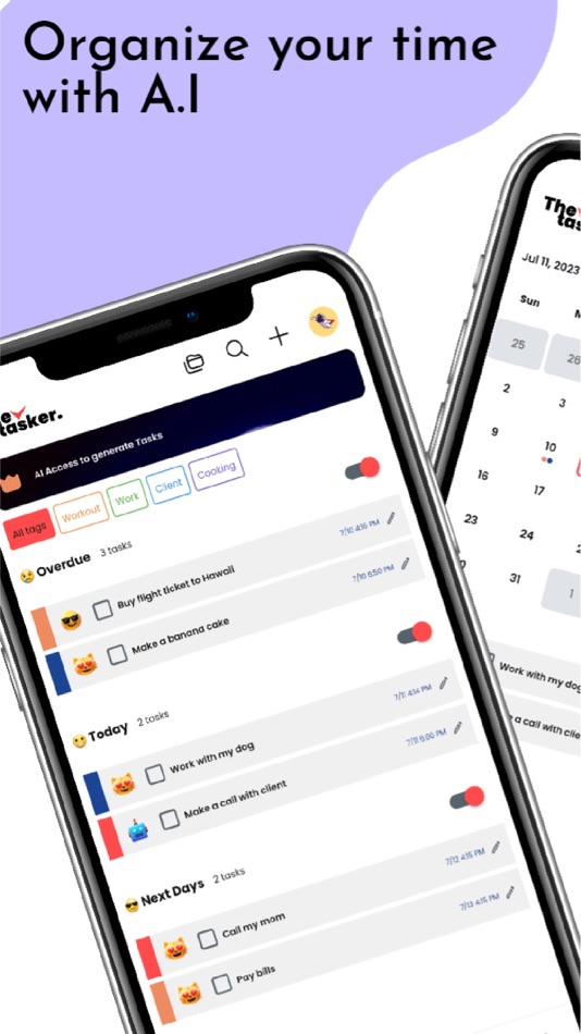 #1. The Tasker - To-Do, Tasks AI (iOS) Podle: Michael Bouix