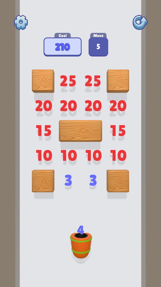#3. Number Mania 3D! (iOS) Podle: Gametator