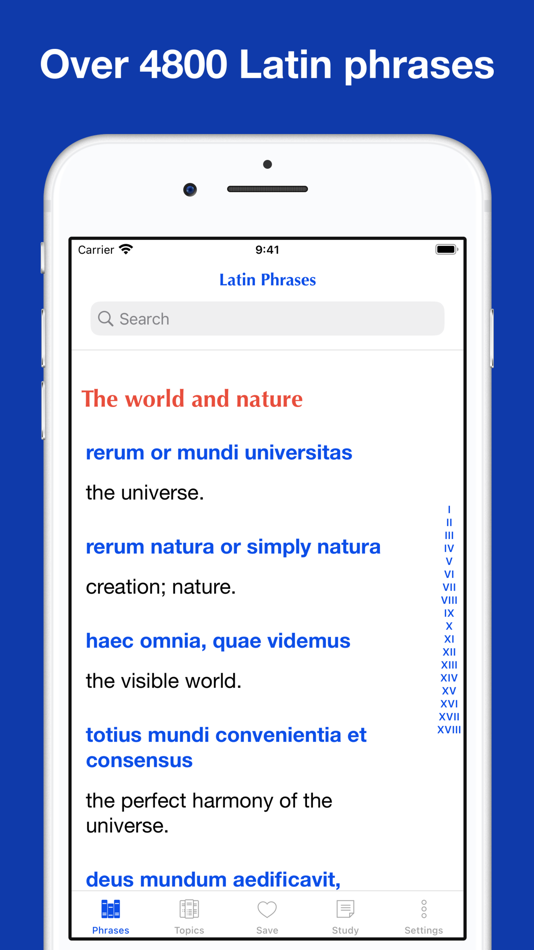 #1. Latin Phrasebook (iOS) 由: Trang Hoai