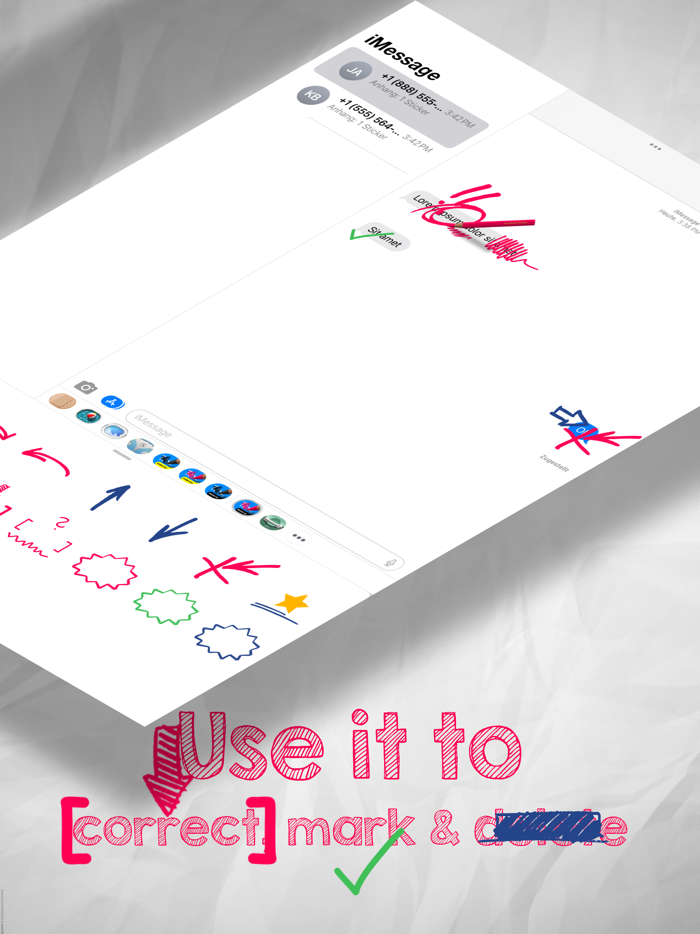 Emphasize and Correct Colored